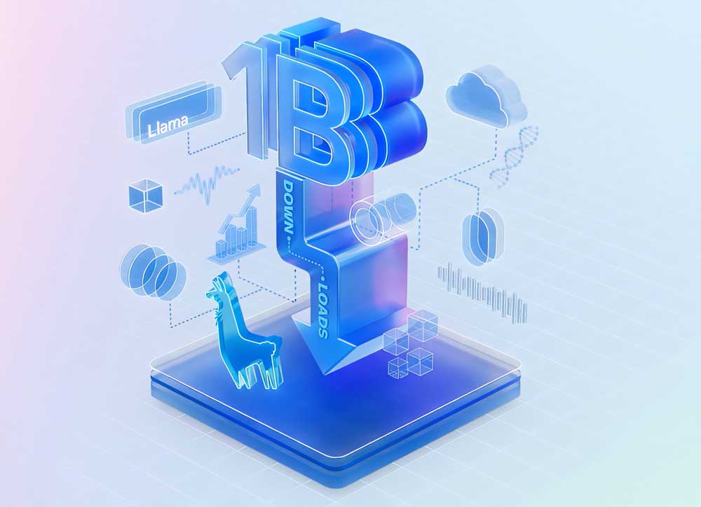 Mô hình AI mã nguồn mở Llama của Meta đạt 1 tỷ lượt tải