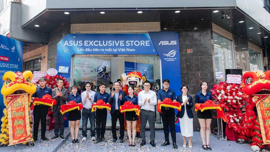 ASUS khai trương ASUS Exclusive Store đầu tiên tại Việt Nam