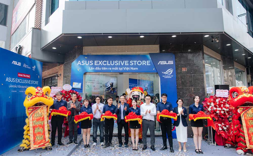 ASUS khai trương ASUS Exclusive Store đầu tiên tại Việt Nam
