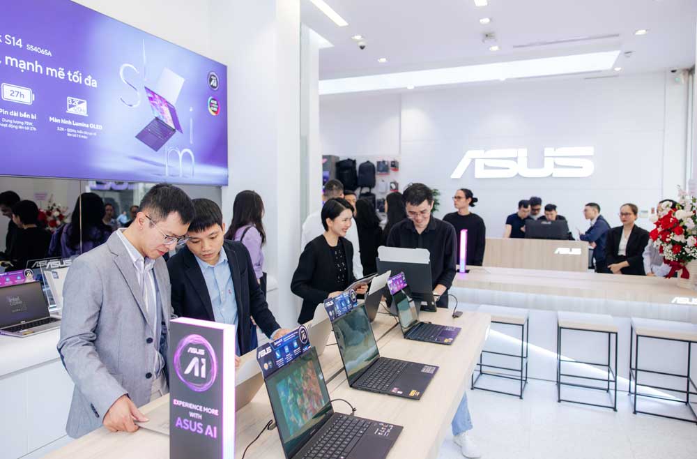 ASUS khai trương ASUS Exclusive Store đầu tiên tại Việt Nam