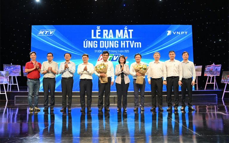HTV và VNPT ra mắt ứng dụng đa dịch vụ HTVm