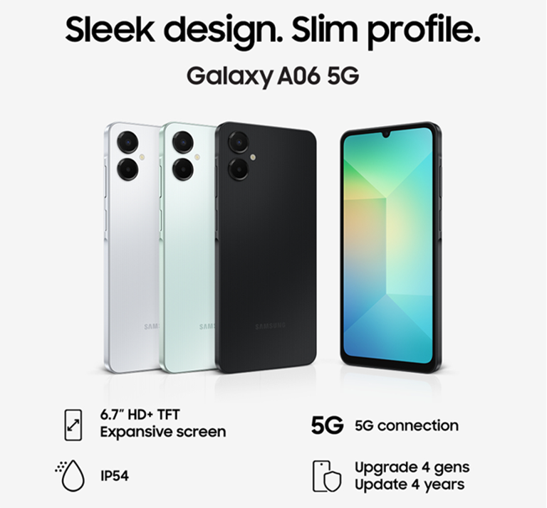 Samsung ra mắt Galaxy A06 5G, giá từ 3,49 triệu đồng