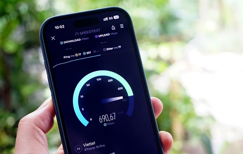 Tốc độ mạng di động Việt Nam