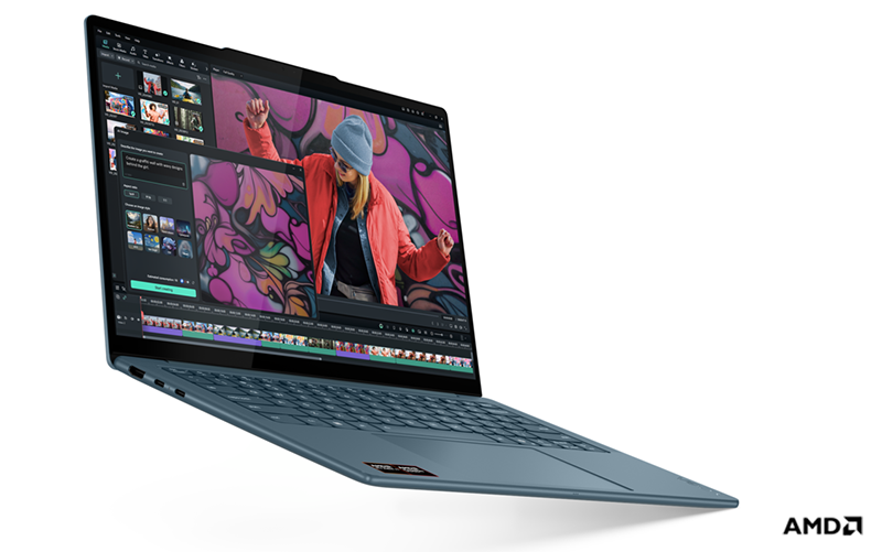 Lenovo Yoga Slim 7 (14”, 10) với màu sắc Tidal Teal