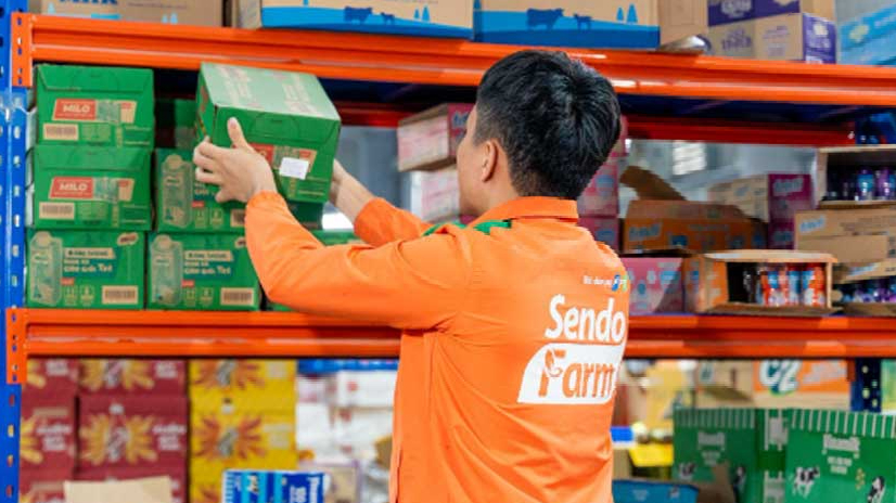 Sen Đỏ thổi "gió mới" vào siêu thị online Sendo Farm, chuyển đổi cơ cấu hàng hóa