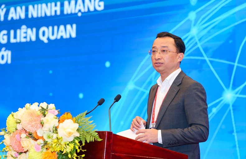 Ông Nguyễn Bá Sơn cho biết đề xuất hợp nhất 2 luật về an toàn thông tin thành 1 sẽ được trình Quốc hội vào tháng 10 tới