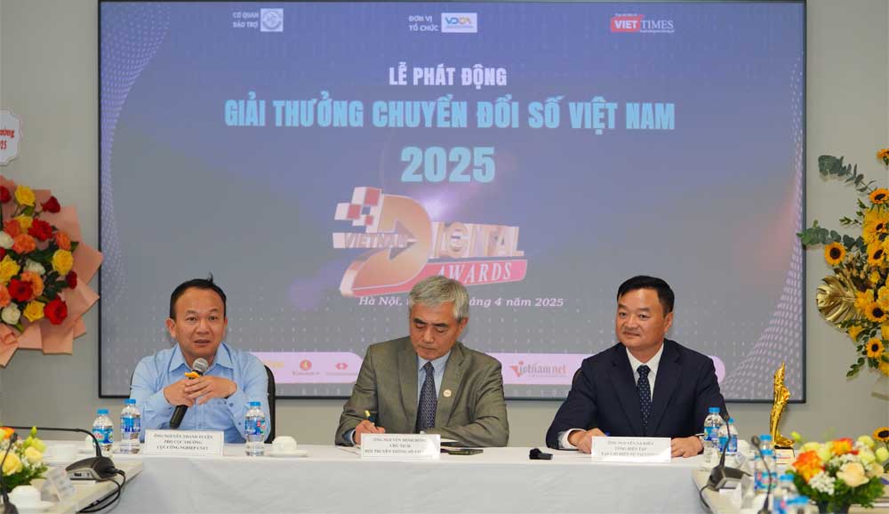 Giải thưởng Chuyển đổi số Việt Nam 2025: Lần đầu tiên có hạng mục vinh danh cá nhân