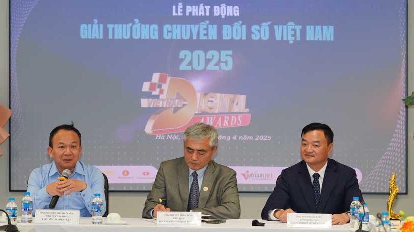 Giải thưởng Chuyển đổi số Việt Nam 2025: Lần đầu tiên có hạng mục vinh danh cá nhân