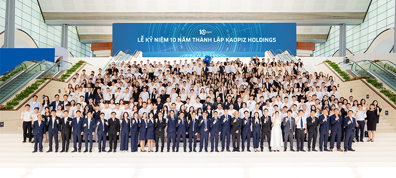 Kaopiz bước sang năm thứ 11 trong hành trình khẳng định trí tuệ Việt trên trường quốc tế