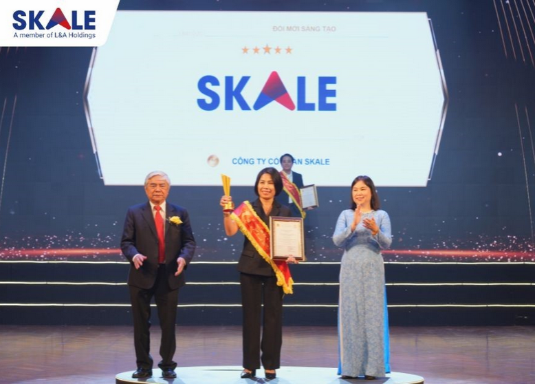 SKALE Performance được vinh danh tại Sao Khuê 2025 với giải pháp quản trị hiệu quả làm việc ứng dụng AI