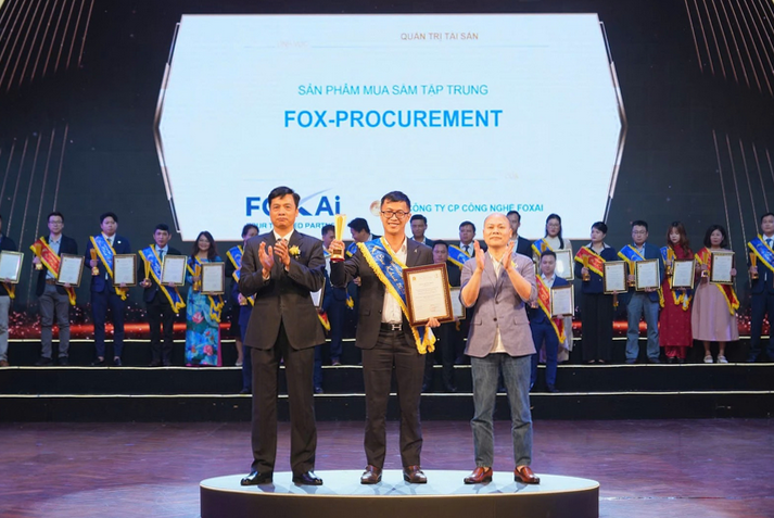 Fox-Procurement - Giải pháp quản lý mua sắm tập trung của FoxAI được vinh danh tại Sao Khuê 2025