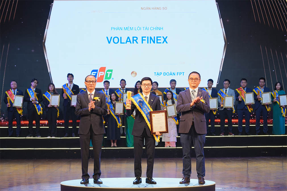 Giải pháp Core Tài chính Volar Finex của FPT đã xuất sắc chinh phục Giải thưởng Sao Khuê 2025 hạng mục Ngân hàng số