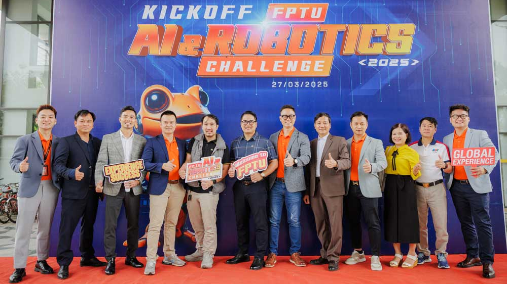 Hơn 600 đội sẽ "tham chiến" FPTU AI & Robotics Challenge 2025
