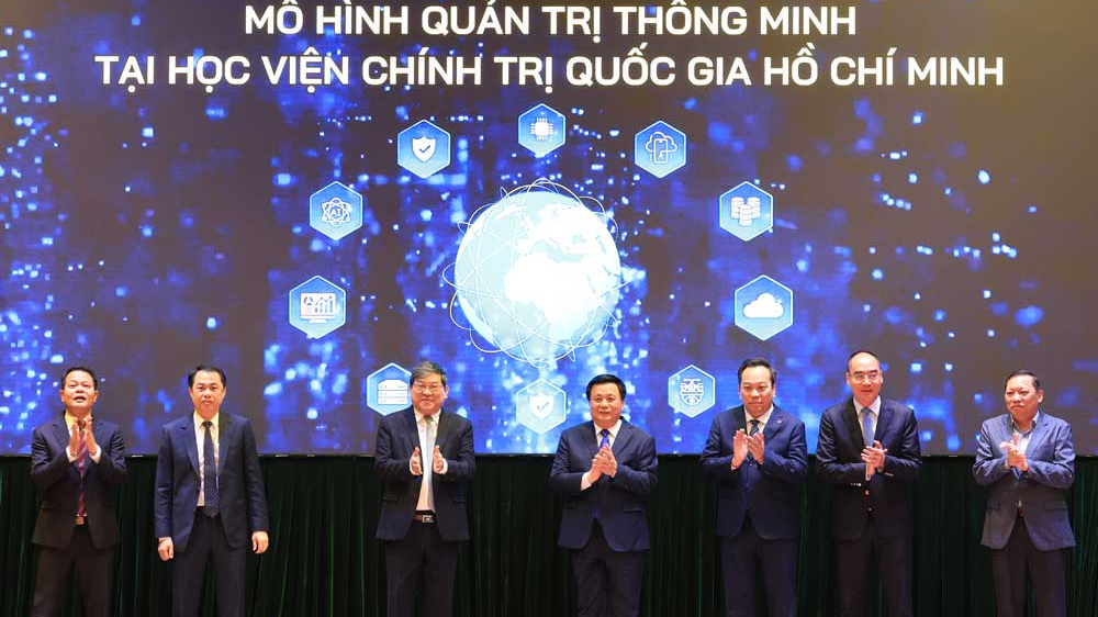Học viện CTQG Hồ Chí Minh khai trương Mô hình quản trị thông minh