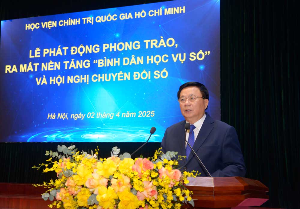 Học viện CTQG Hồ Chí Minh khai trương Mô hình quản trị thông minh