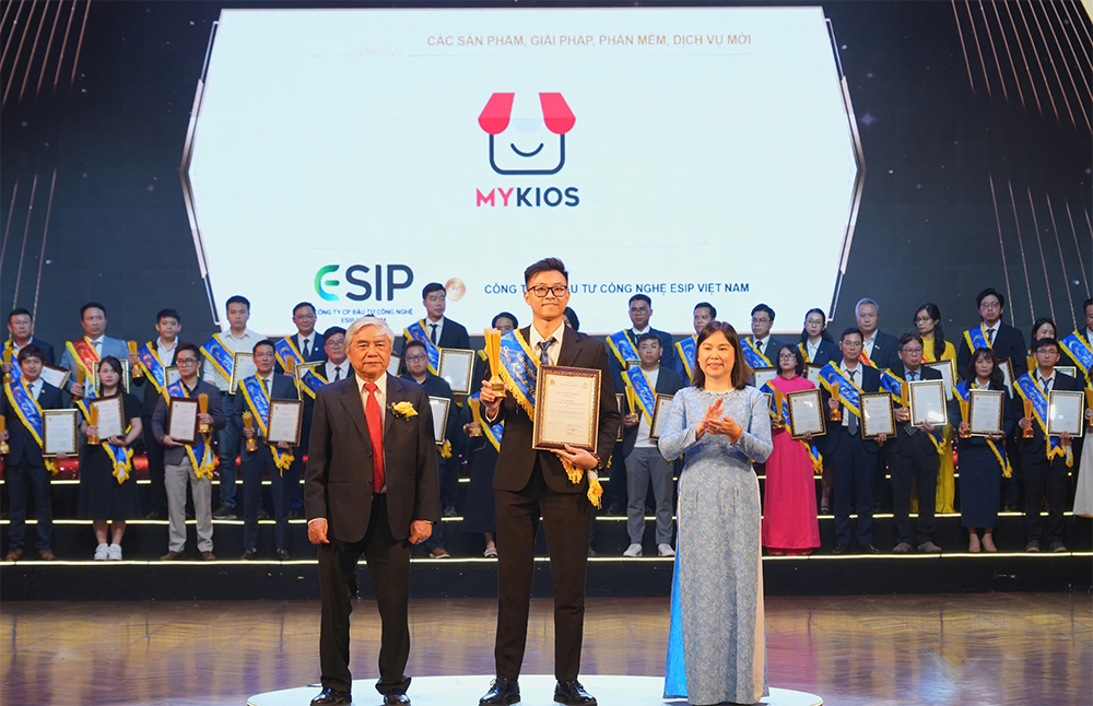 MYKIOS của ESIP được vinh danh tại giải thưởng Sao Khuê 2025