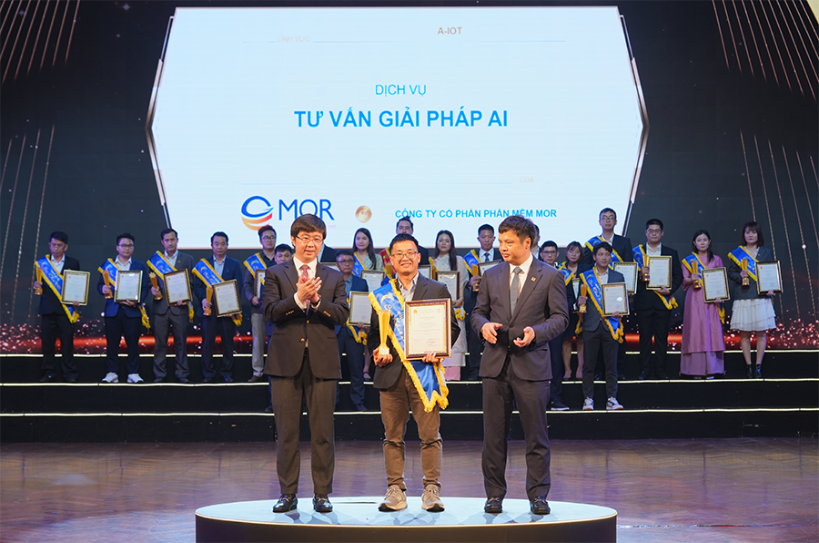 AI Search Engine bứt phá chiến thắng - MOR Software ghi dấu ấn tại Sao Khuê 2025