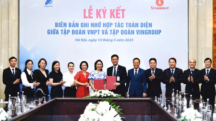 VNPT và Vingroup hợp tác toàn diện, thúc đẩy chuyển đổi số - chuyển đổi xanh