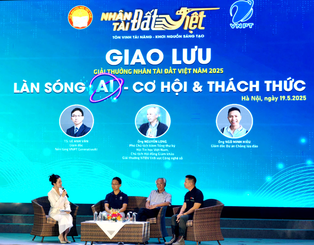 Nhân tài Đất Việt năm 2025 chọn AI và Dữ liệu lớn làm chủ đề cho lĩnh vực Công nghệ số