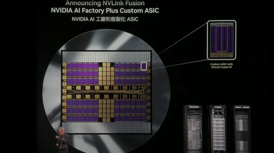Nvidia ra mắt công nghệ kết nối chip mới NVLink Fusion