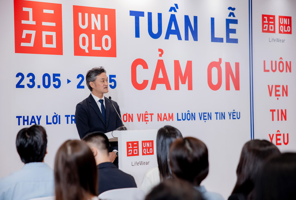 UNIQLO khởi động Tuần lễ Cảm ơn với nhiều hoạt động thiết thực