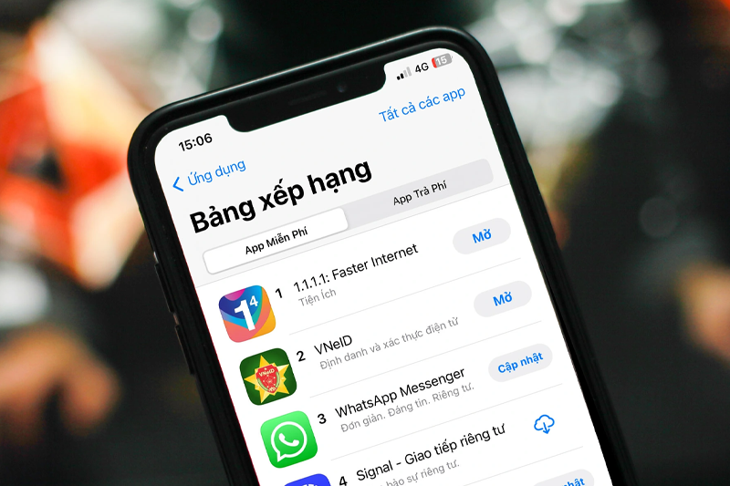 Ứng dụng VPN lên top tải nhiều nhất Việt Nam