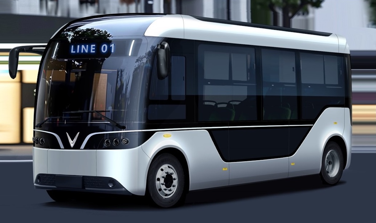 Xe buýt điện đô thị VinFast EB 6 ra mắt