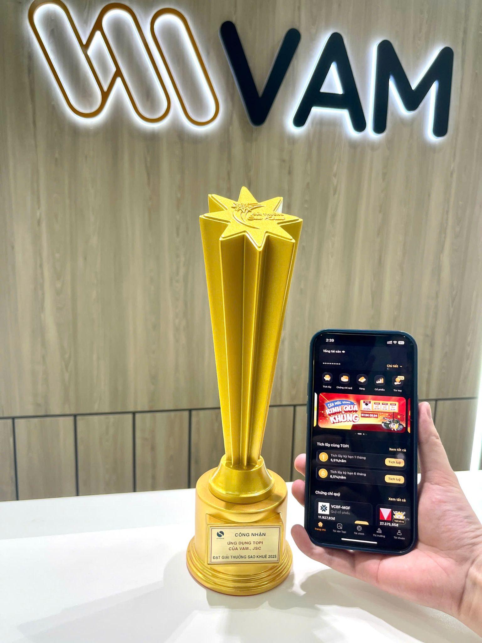 TOPI - Ứng dụng đầu tư vừa đoạt giải Sao Khuê 2025