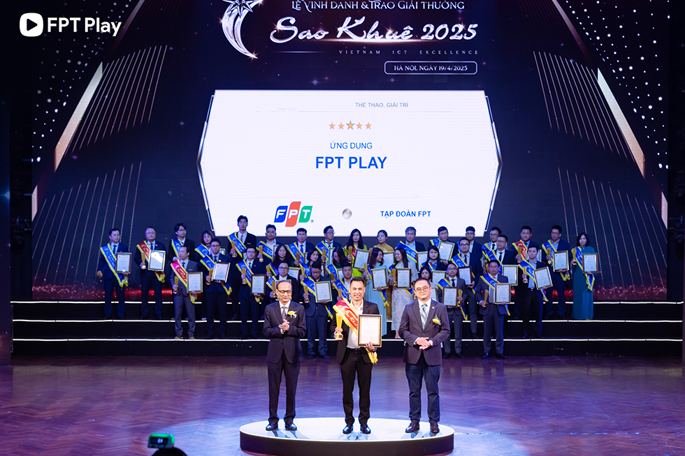 FPT Play được vinh danh 3 năm liên tiếp tại Giải thưởng Sao Khuê