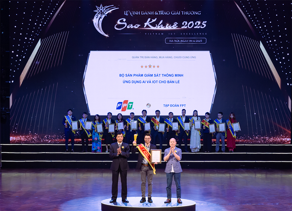 Bộ giải pháp FPT AI Camera nhận chứng nhận 5 sao tại Sao Khuê 2025