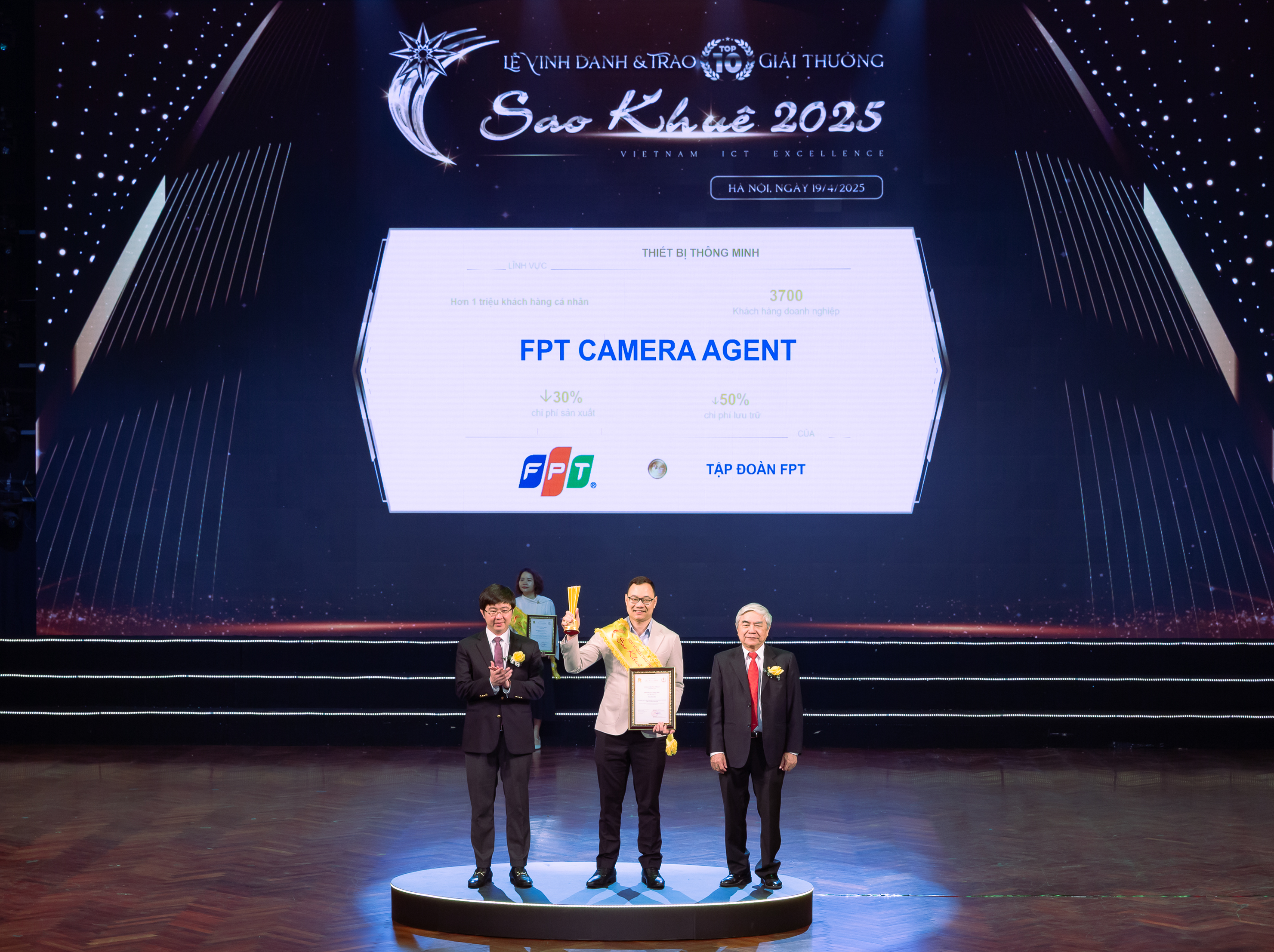 FPT Camera Agent lọt Top 10 Sao Khuê 2025: Tự hào công nghệ Made in Vietnam, sẵn sàng chinh phục thị trường quốc tế