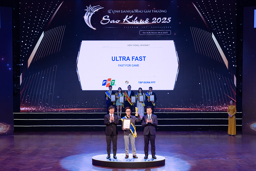 Ultra Fast của FPT được vinh danh tại Giải thưởng Sao Khuê 2025: Khi công nghệ chạm đến cảm xúc game thủ