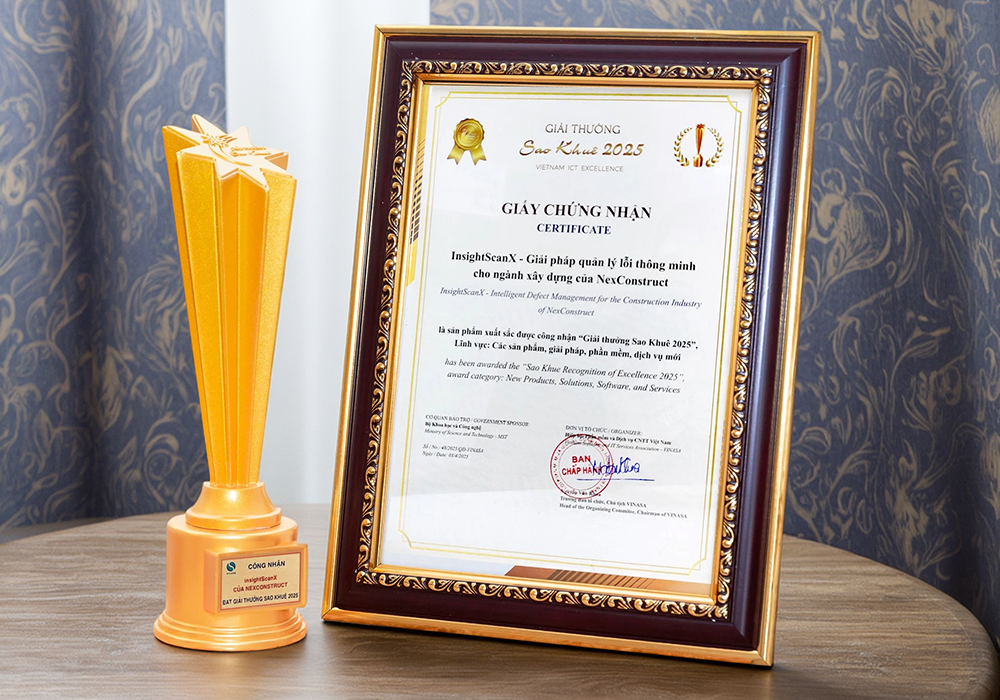 NexConstruct gây ấn tượng tại Sao Khuê 2025