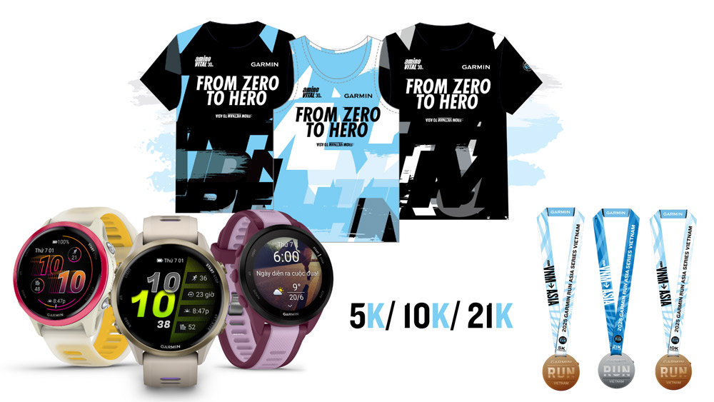 Garmin Run Asia Series "khởi động" tại Việt Nam