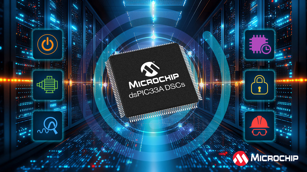 Microchip cải tiến bộ điều khiển tín hiệu số, hiệu suất cao và tiết kiệm năng lượng