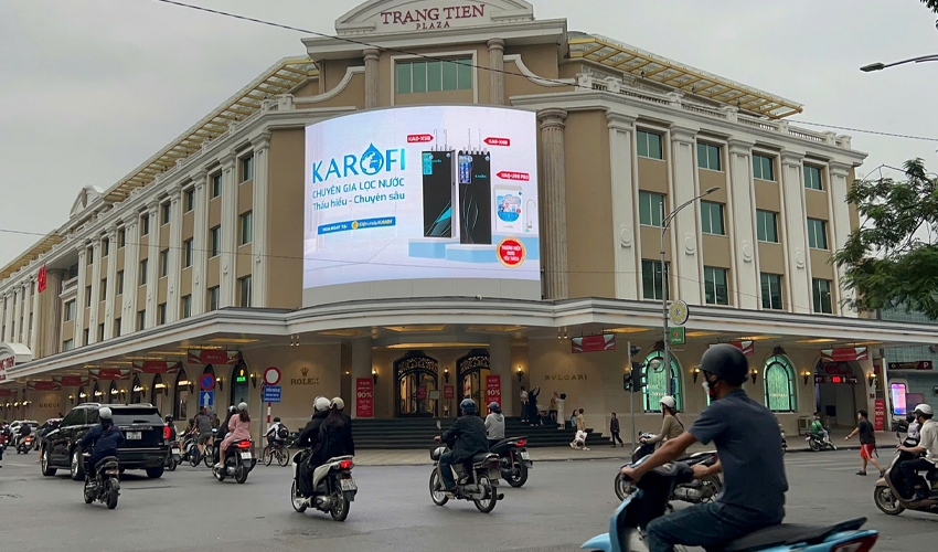 Màn hình LED Tràng Tiền tại Hà Nội