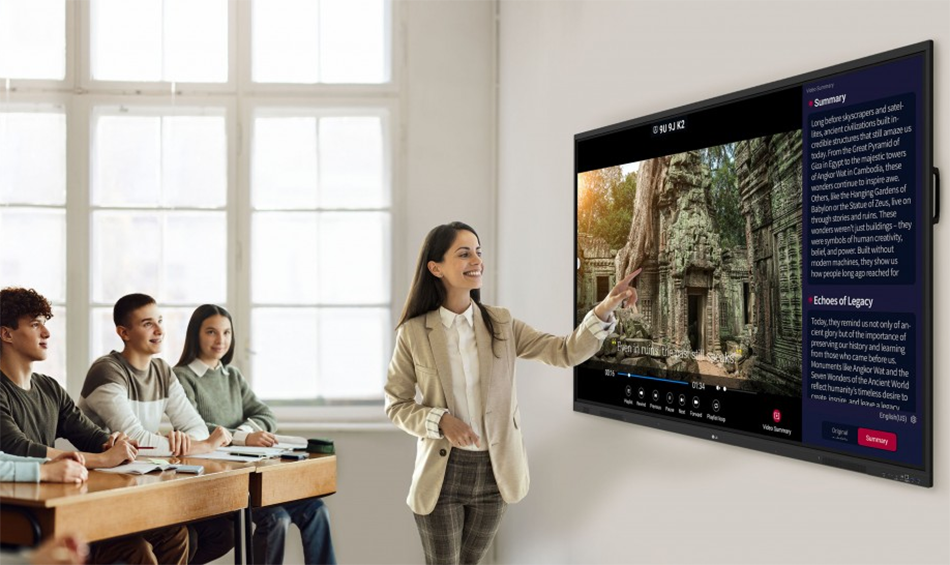 Màn hình tương tác thông minh LG CreateBoard ra mắt