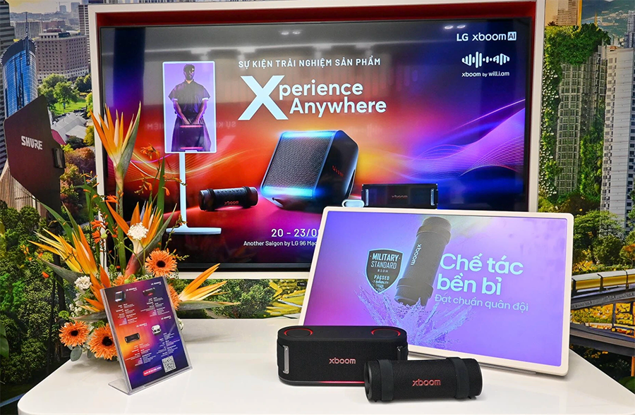 LG ra mắt dòng loa giải trí LG xboom AI và màn hình đa năng StanbyME 2