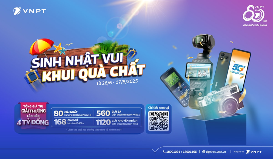 Cơ hội sở hữu nhiều sản phẩm công nghệ “hot trend” có tổng giá trị lên tới gần 4 tỷ đồng