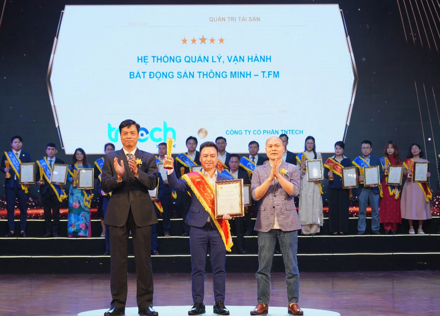 T.FM – Hệ thống quản lý, vận hành bất động sản thông minh của TNTech đạt giải 5 sao tại Sao Khuê 2025