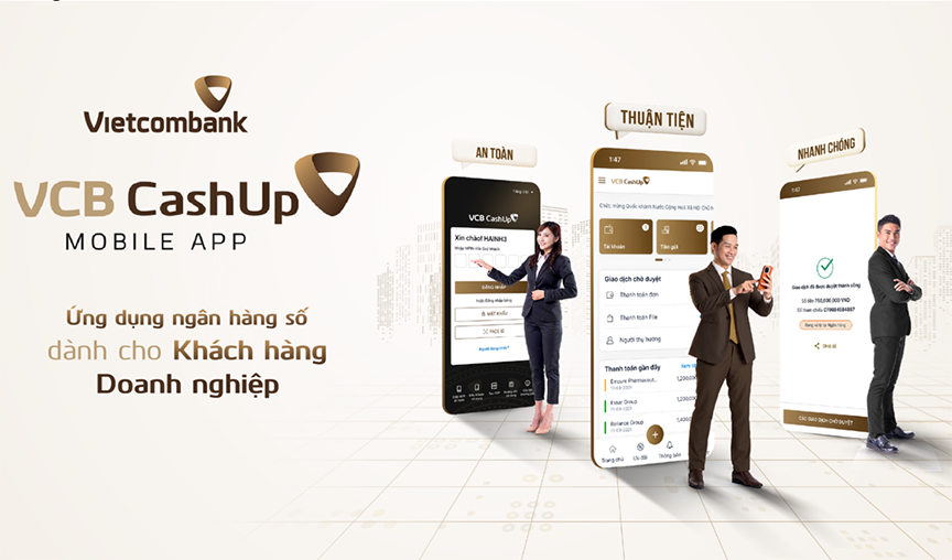 VCB CashUp Mobile App