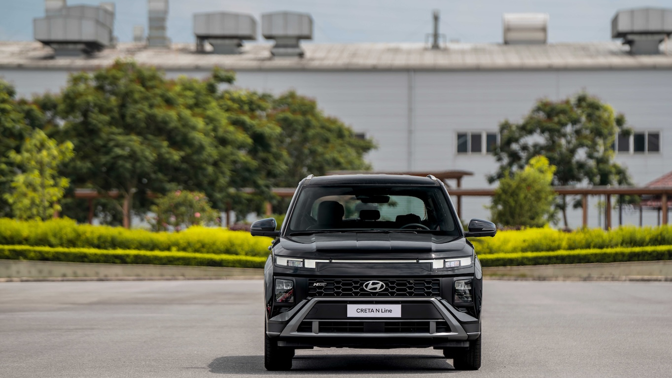 Cận cảnh Hyundai Creta N Line 2025 giá 715 triệu đồng vừa ra mắt