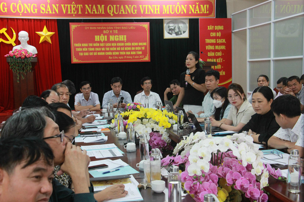 Bạc Liêu: Thí điểm hồ sơ bệnh án điện tử, đặt lịch khám qua Zalo
