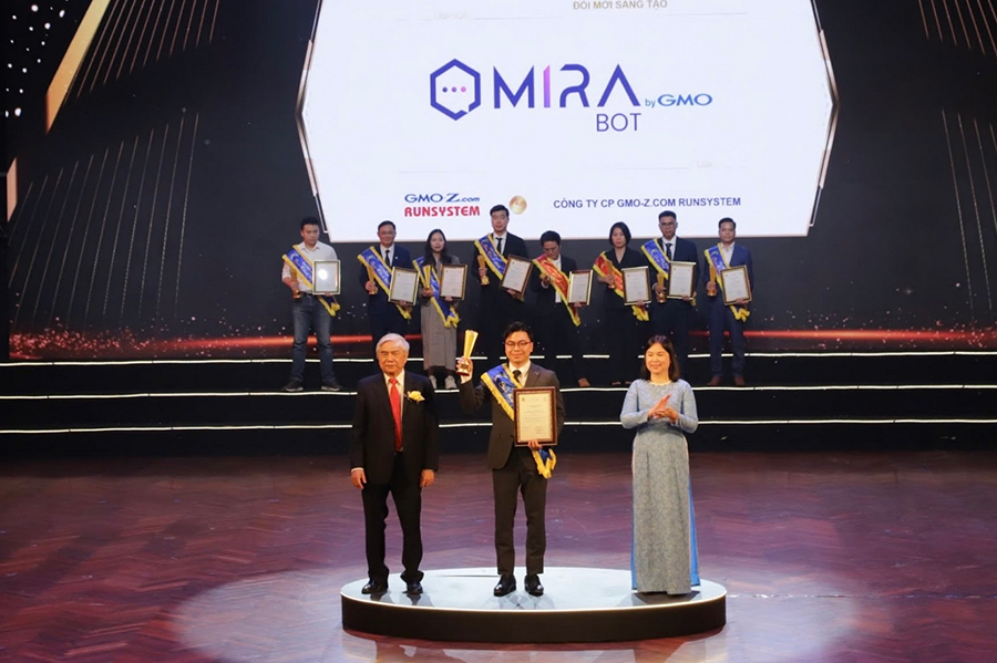 GMO-Z.com RUNSYSTEM được vinh danh tại Sao Khuê 2025 với 2 giải pháp công nghệ đột phá