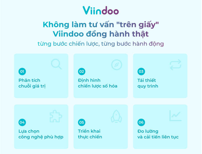 Phương pháp tư vấn chiến lược toàn diện của Viindoo