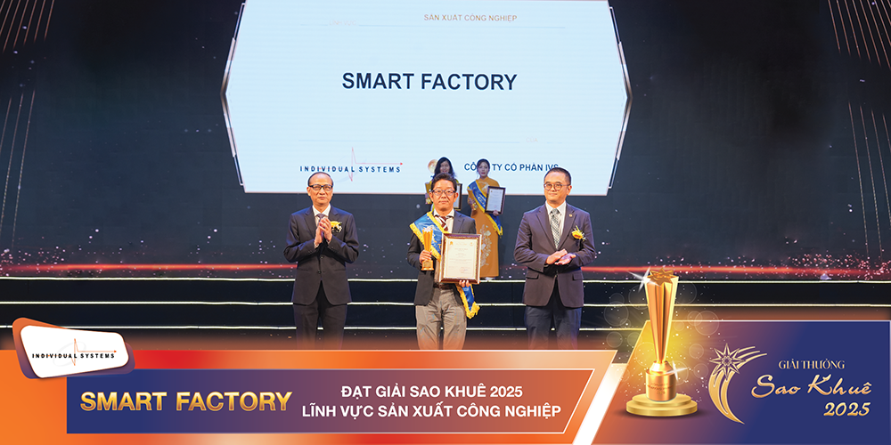 Smart Factory - giải pháp cho doanh nghiệp sản xuất 4.0, được vinh danh tại Sao Khuê 2025