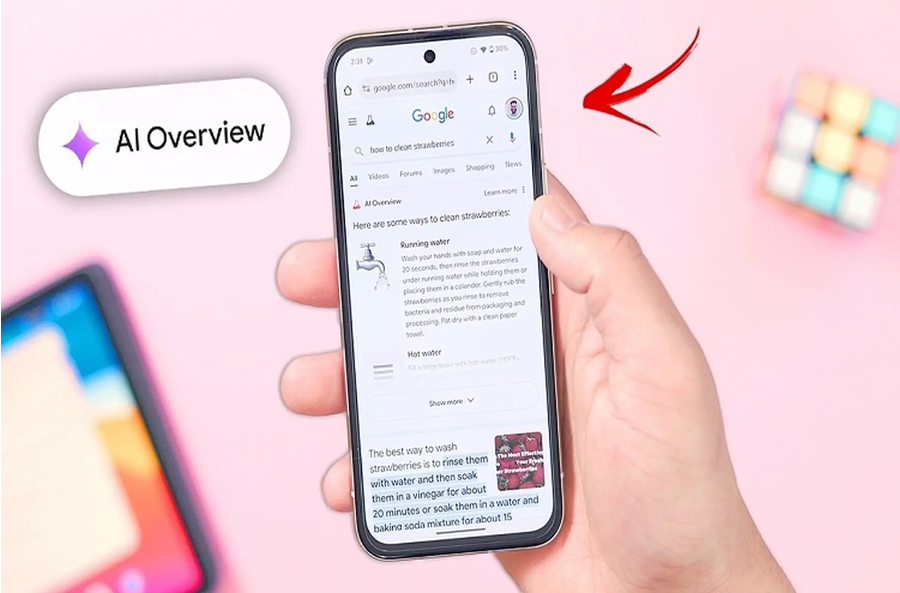 Hơn 1,5 tỷ người sử dụng tính năng tìm kiếm AI trên Google