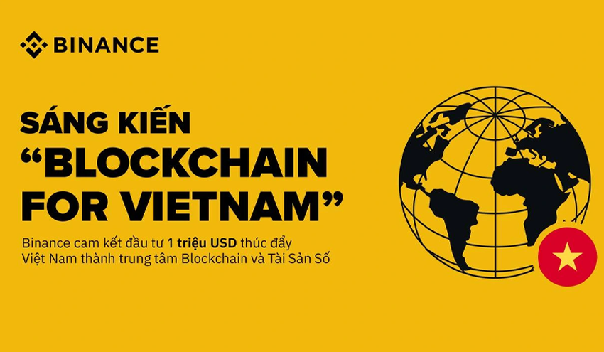 Binance công bố sáng kiến Blockchain for Vietnam