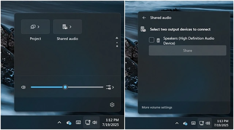 Shared Audio