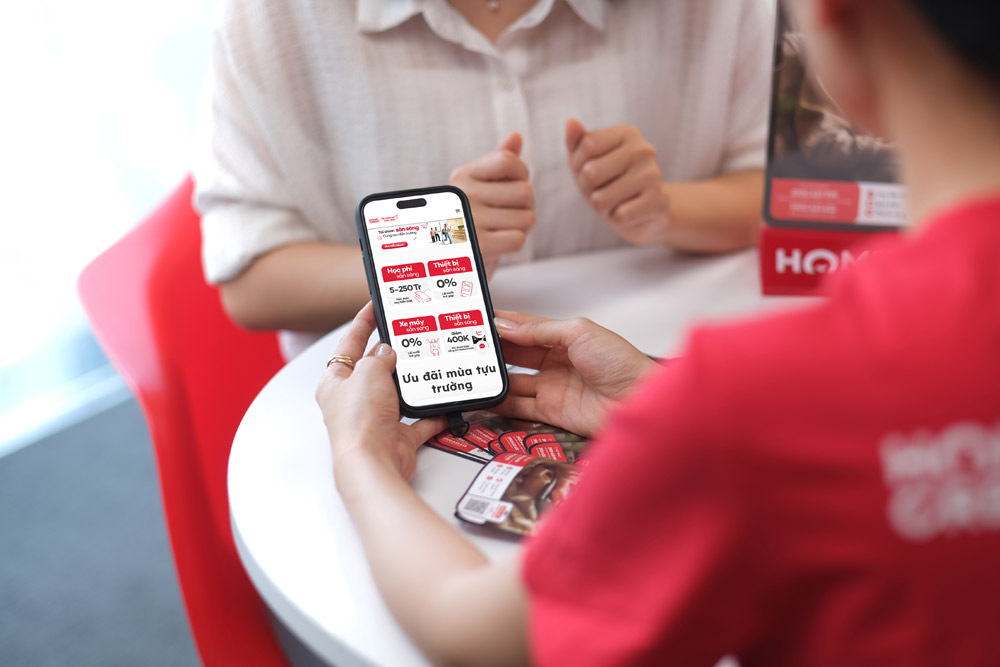 Home Credit cung cấp nhiều giải pháp tài chính cho mùa tựu trường